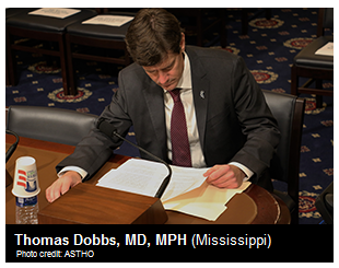 Thomas Dobbs testifying in Washington, DC